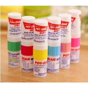 Famous Inhaler from Thailand- Provides relief with eucalyptus & menthol.